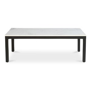 Parson Coffee Table White