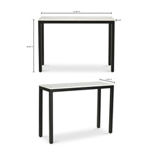 Load image into Gallery viewer, Parson Console Table White