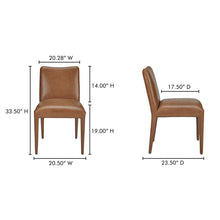 Load image into Gallery viewer, Calla Dining Chair Brown - Set Of Two