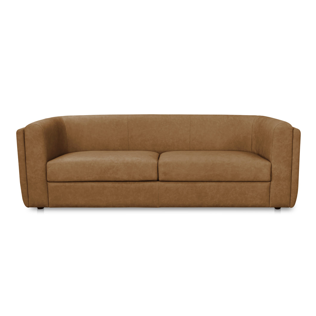 Alora Sofa Tan Leather