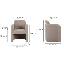 Load image into Gallery viewer, Mesto Rolling Dining Chair