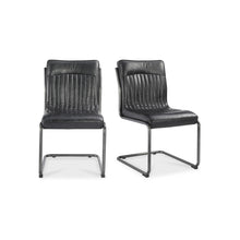 Load image into Gallery viewer, Ansel Leather Dining Chair- Set Of Two