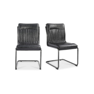 Ansel Leather Dining Chair- Set Of Two