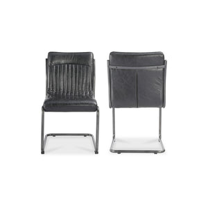 Ansel Leather Dining Chair- Set Of Two