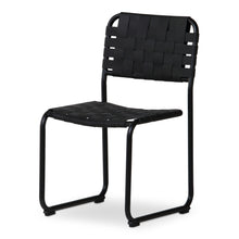 Load image into Gallery viewer, Moma Dining Chair Black Leather- Set Of Two