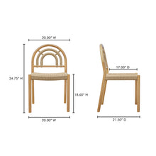 Load image into Gallery viewer, Avery Dining Chair Natural- Set Of Two