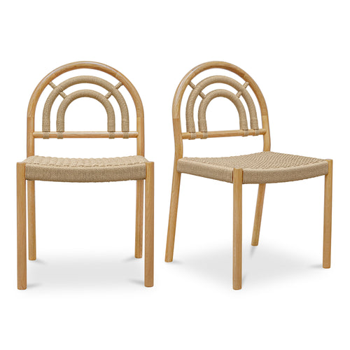 Avery Dining Chair Natural- Set Of Two