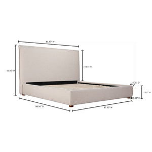 Luzon King Bed Tall Headboard