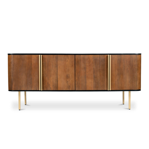 Dionne 4 Door Sideboard Brass