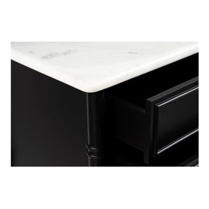 Eleanor 5 Drawer Chest Black