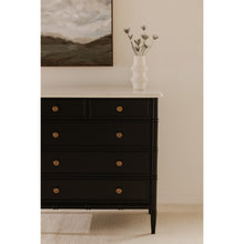 Load image into Gallery viewer, Eleanor 5 Drawer Chest Black