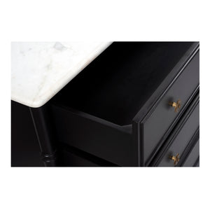 Eleanor 6 Drawer Dresser Black