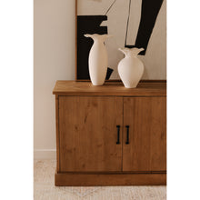 Load image into Gallery viewer, Tade 4 Door Sideboard Honey Pine