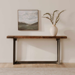 Bent Console Table