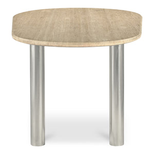 Fia Dining Table Travertine