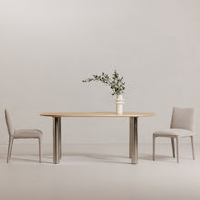 Load image into Gallery viewer, Fia Dining Table Travertine