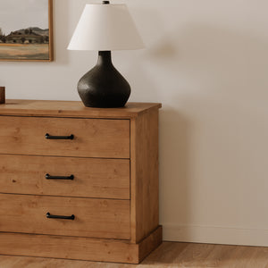 Tade 6 Drawer Dresser Honey Pine