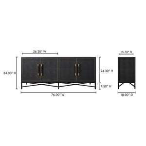 Mako Sideboard Black