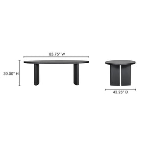 William Dining Table Black