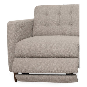 Bridgers Power Recliner Sofa Warm Grey