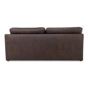 Thurlow Right Arm Facing Sofa Espresso Brown Leather