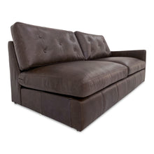 Load image into Gallery viewer, Thurlow Right Arm Facing Sofa Espresso Brown Leather