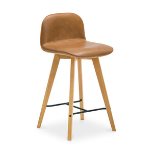 Napoli Leather Counter Stool