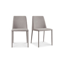 Load image into Gallery viewer, Nora Dining Chair Light Grey- Set Of Two