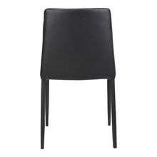 Load image into Gallery viewer, Nora Dining Chair Black Vegan Leather- Set Of Two