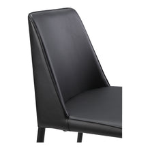 Load image into Gallery viewer, Nora Dining Chair Black Vegan Leather- Set Of Two