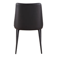 Load image into Gallery viewer, Lula Dining Chair Black Vegan Leather - Set Of Two