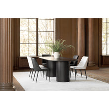 Load image into Gallery viewer, Lula Dining Chair Black Vegan Leather - Set Of Two