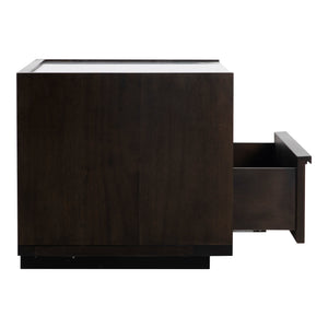 Ashcroft Nightstand Dark Grey