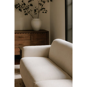 Fallon Sofa Flecked Ivory