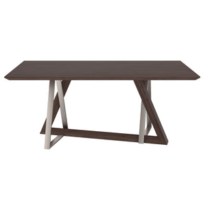 Drake Rectangular Dining Table in Walnut - Kuality furniture