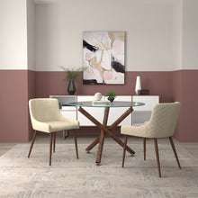Load image into Gallery viewer, Rocca Round Dining Table (Walnut) - Kuality furniture