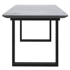 Gavin Dining Table (Extension/Black) - Kuality furniture