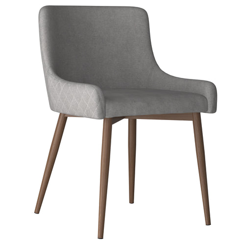 Bianca Dining Chair with Walnut Leg (Set of 2)