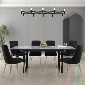 Gavin/Devo 7Pc Dining Set - Kuality furniture