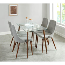 Load image into Gallery viewer, Abbot/Cora 5PC Dining Set (Walnut/Beige) - Kuality furniture