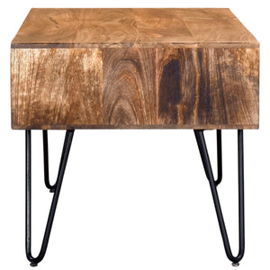 Jaydo Coffee Table (Natural Blunt) - Kuality furniture