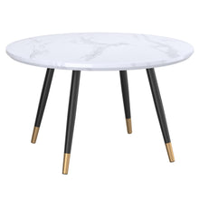 Load image into Gallery viewer, Emery Round Coffee Table in White