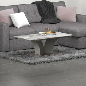 Napoli Coffee Table (Faux Marble Finish) - Kuality furniture