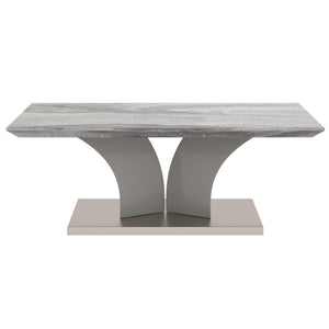 Napoli Coffee Table (Faux Marble Finish) - Kuality furniture