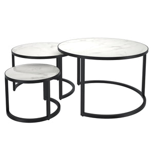 Darsh 3PC Coffee Table Set (Washed Grey)