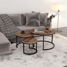 Load image into Gallery viewer, Darsh 3PC Coffee Table Set (Washed Grey) - Kuality furniture