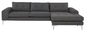 Colyn Sectional Sofa (Silver Legs) - Kuality furniture