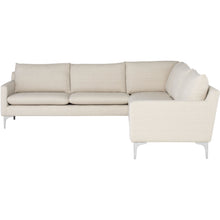 Load image into Gallery viewer, Anders L sectional (Stainless Steel Legs) - Kuality furniture