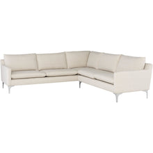 Load image into Gallery viewer, Anders L sectional (Stainless Steel Legs) - Kuality furniture