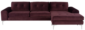Colyn Sectional Sofa (Silver Legs) - Kuality furniture
